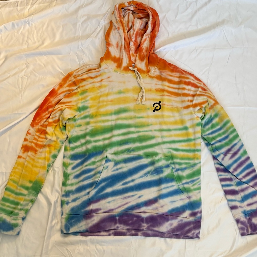 Peloton Multicolor Tie-Dye Hoodie